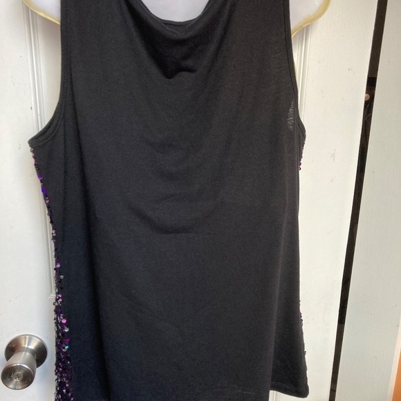 Y2K-Jessica Sequins tank size m-(10-12-) - Picture 5 of 7